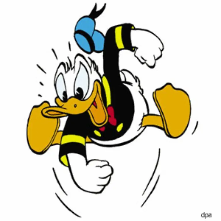 Das-ist-Donald-Duck-weiss-jeder-Und-jeder-weiss-auch-dass-der-Enterich-nicht-gerade-ein-Glueckspilz-ist-Meistens-faehrt-er-in-der-Verlierer-Spur-nur-selten-kuesst-ihn-Fortuna-2006-gab-es-natuerlich-Glueckspilze-aber-auch-Pech-Marien