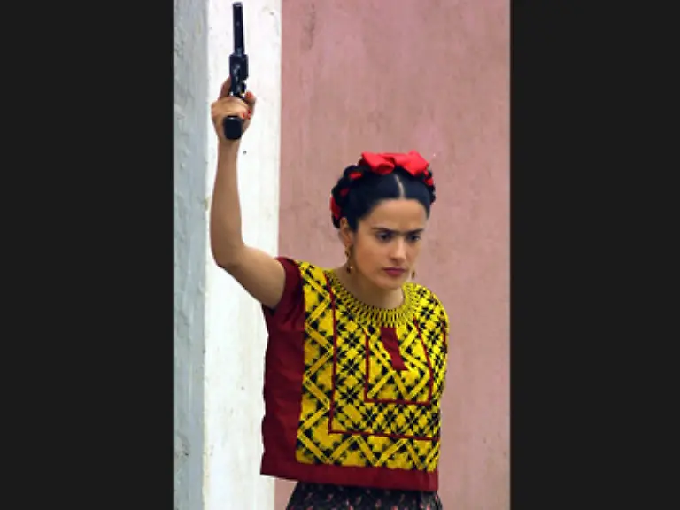 Hayek-die-2003-fuer-ihre-Rolle-in-dem-Film-Frida-ueber-das-Leben-der-Kuenstlerin-Frida-Kahlo