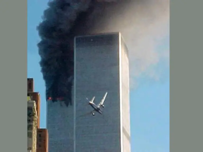 Die-Fernsehaufnahmen-von-den-einstuerzenden-Tuermen-des-World-Trade-Center-am-11-September-2001