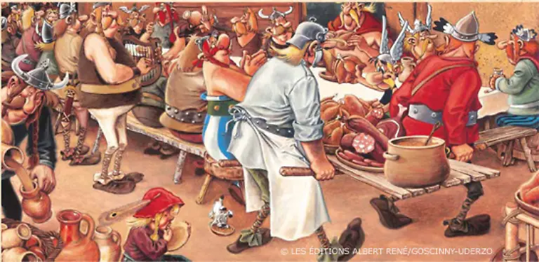 Fuer-mich-gehoert-zum-Geburtstag-ein-Bankett-wie-die-Faust-auf-das-Auge-eines-Roemers-sagt-Obelix-Nun-denn