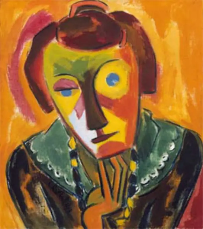 Karl-Schmidt-Rottluff-Emybildnis-1919