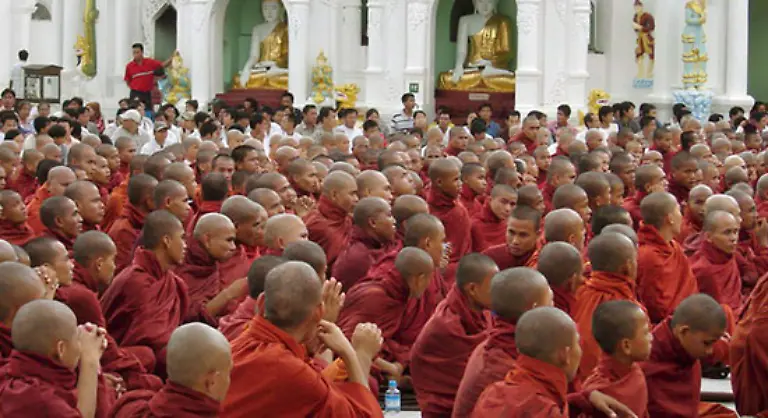 Die-Massenproteste-im-suedostasiatischen-Birma-1989-vom-herrschenden-Regime-gegen-den-Willen-der-Bevoelkerung-umbenannt-in-Myanmar