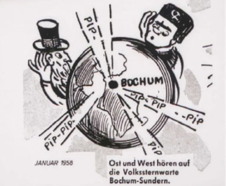 Auf-einer-Frequenz-also-die-theoretisch-jeder-Funkamateur-empfangen-kann-In-Bochum-wird-die-Stimme-aus-dem-All-zuerst-ausserhalb-sowjetischen-Territoriums-vernommen