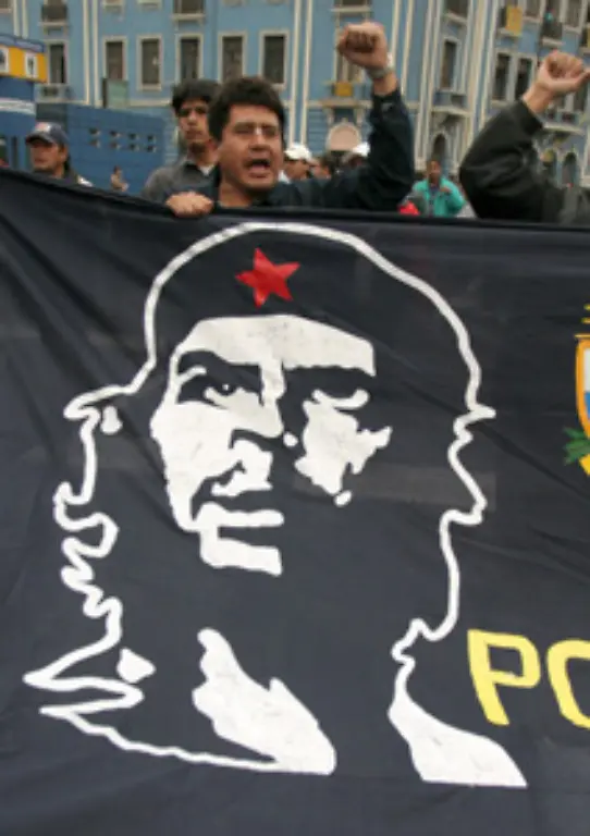2007-in-Lima-bei-einer-Demonstration-gegen-die-Regierungspolitik