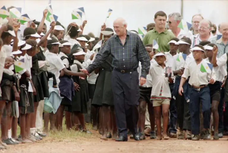 1993-Frederik-de-Klerk-suedafrikanischer-Praesident