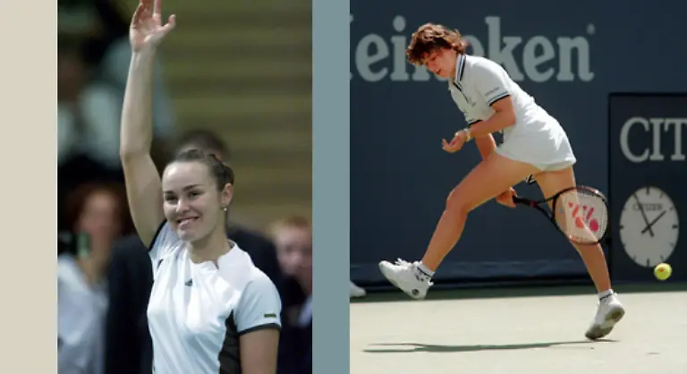 Das-Jahr-beginnt-fuer-die-16-jaehrige-Schweizerin-vielversprechend-Auf-Anhieb-erreicht-sie-das-Endspiel-in-Australien-In-ihrem-ersten-Grand-Slam-Finale-bei-den-Australian-Open-besiegt-sie-die-Franzoesin-Mary-Pierce-klar-mit-6-2-und-6-2