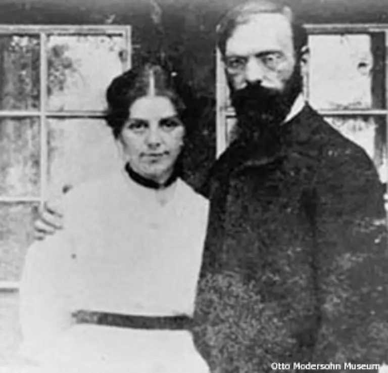 In-Worpswede-lernt-Paula-auch-den-angesehenen-elf-Jahre-aelteren-Landschaftsmaler-Otto-Modersohn-kennen-den-sie-1901-heiratet