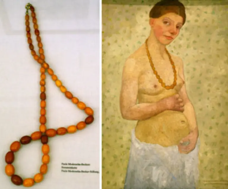 Im-Oktober-1906-reist-Otto-nach-Paris-um-seine-Frau-wiederzugewinnen-Ein-halbes-Jahr-spaeter-kehrt-die-Malerin-inzwischen-schwanger-tatsaechlich-nach-Worpswede-zurueck