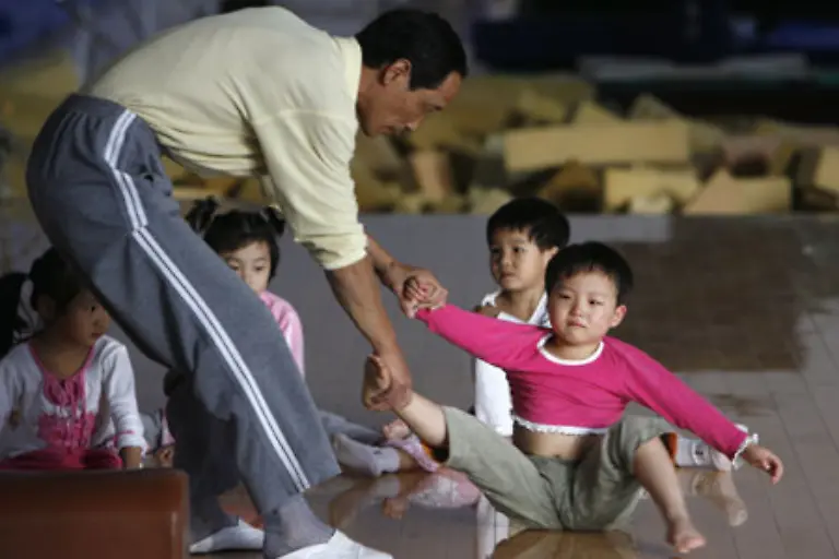 Es-gibt-tausende-Sportschulen-in-China-Und-jeder-Schueler-gilt-als-kuenftiger-Hoffnungstraeger-fuer-die-Olympischen-Spiele