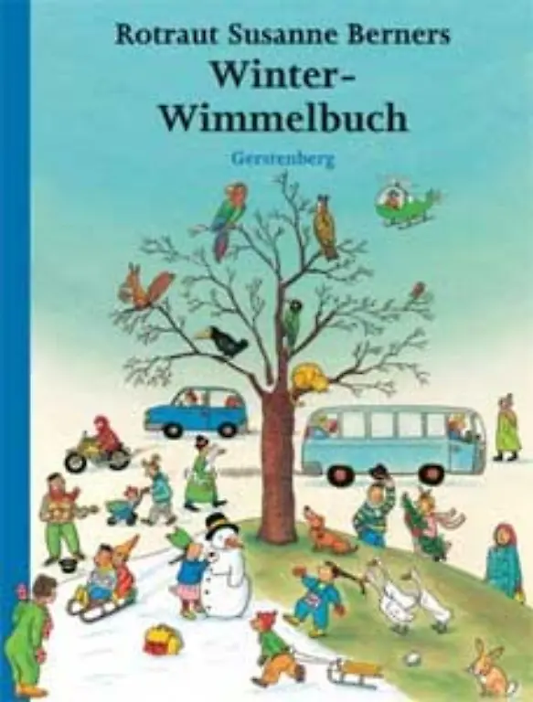 Im-Sommer-haben-wir-an-dieser-Stelle-ausdruecklich-Rotraut-Susanne-Berners-Sommer-Wimmel-Buch-gelobt-unterm-Baum-liegt-nun-die-Winter-Variante-dieses-wunderbaren-Bilderkosmos-schon-fuer-die-Kleinsten-Erschienen-bei-Gerstenberg-fuer-12-90-Euro