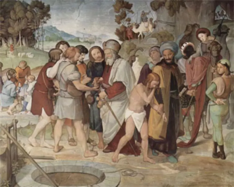 Aus-Eifersucht-wurde-Joseph-von-seinen-Bruedern-als-Sklave-nach-Aegypten-verkauft