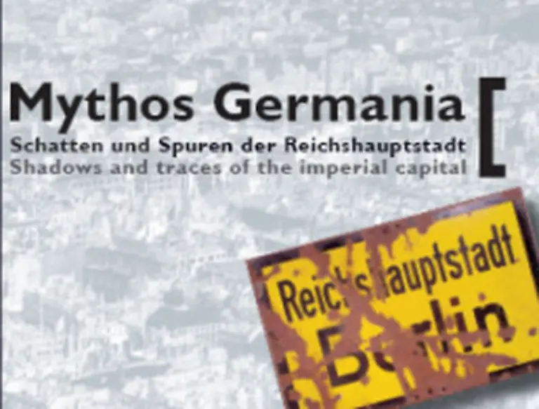 Die-Ausstellung-Mythos-Germania-beschaeftigt-sich-mit-den-Plaenen-des-nationalsozialistischen-Regimes-und-deren-Auswirkungen-fuer-die-Bevoelkerung