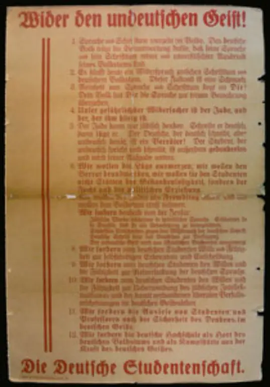 Bereits-am-12-April-wird-an-Universitaeten-und-in-Zeitungen-ein-Flugblatt-Wider-den-undeutschen-Geist-veroeffentlicht-in-dem-die-Studenten-ihre-Ziele-verkuenden