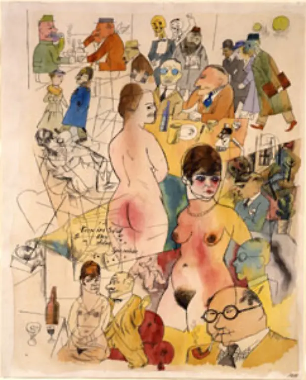 Auch-Buecher-von-Kuenstlern-wie-George-Grosz-sein-Bild-Weit-im-Sueden-das-schoene-Spanien