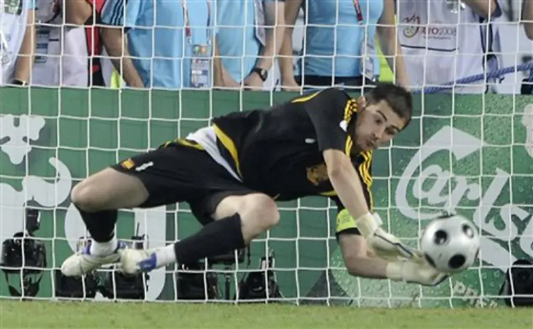 Spaniens-Torwart-Iker-Casillas