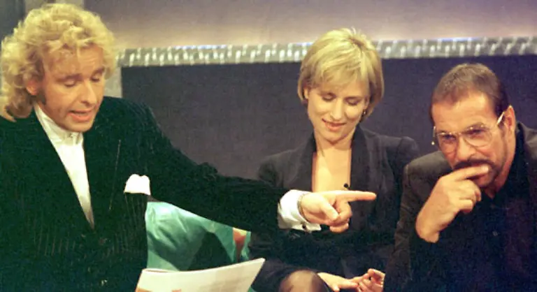 Das-war-1998-George-wollte-ueber-seinen-neuen-Film-sprechen-der-ist-mir-wichtiger-als-das-was-du-redest-im-Moment-Er-wurde-ausgebuht