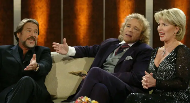 Fuenf-Jahre-spaeter-war-George-wieder-bei-Gottschalk-Dieses-Mal-gerieten-die-beiden-sich-noch-staerker-in-die-Haare-jetzt-allerdings-inszeniert