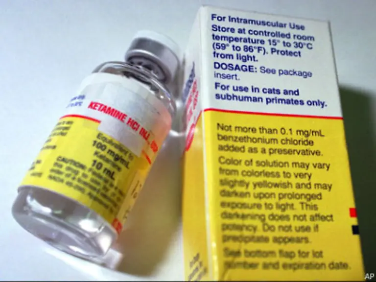 Rang-sechs-belegt-Ketamin