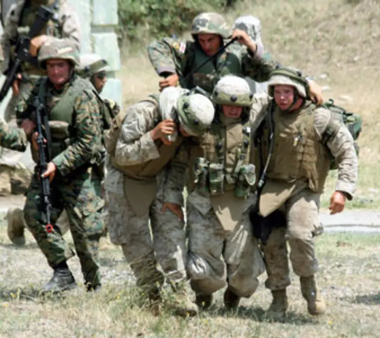 Am-15-Juli-beginnen-rund-1000-US-Soldaten-ein-Manoever-in-Georgien-Die-Uebung-Immediate-Response-2008-sei-seit-Monaten-geplant-gewesen-sagen-US-Vertreter-Ein-Zusammenhang-mit-den-juengsten-russisch-georgischen-Spannungen-bestehe-nicht