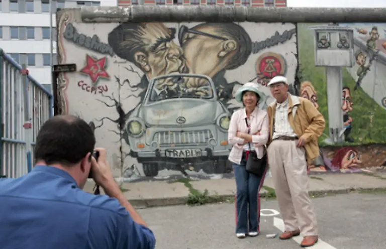 Mauer-Touristen-Fotomotiv-East-Side-Gallery-Berlin