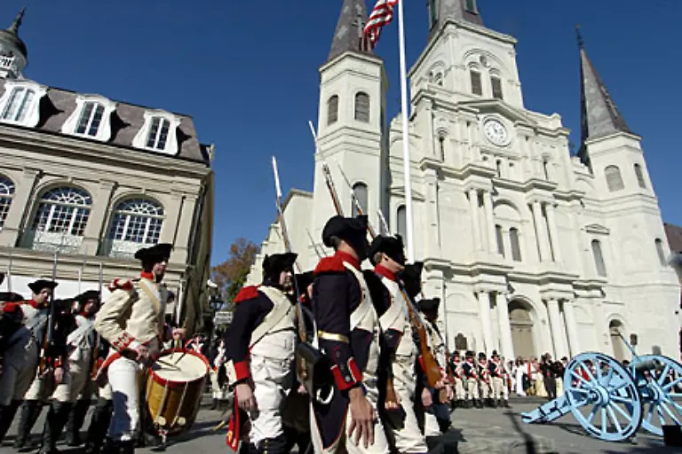 Beim-Louisiana-Purchase-verkaufte-Napolon-Bonaparte-1803-schliesslich-ganz-Louisiana-ein-Gebiet-so-gross-wie-die-damaligen-USA-fuer-15-Millionen-Dollar-an-die-Vereinigten-Staaten-von-Amerika
