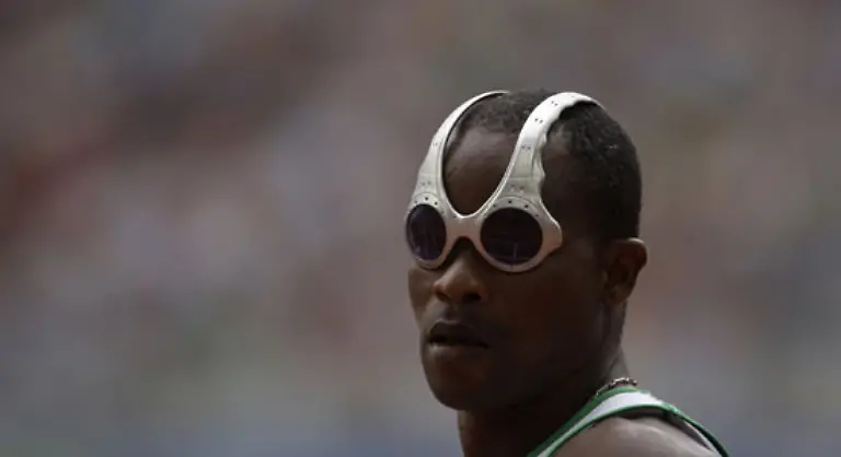 Der-Laeufer-Adesoji-aus-Nigeria-nach-seinem-Sieg-ueber-100-Meter-der-Maenner