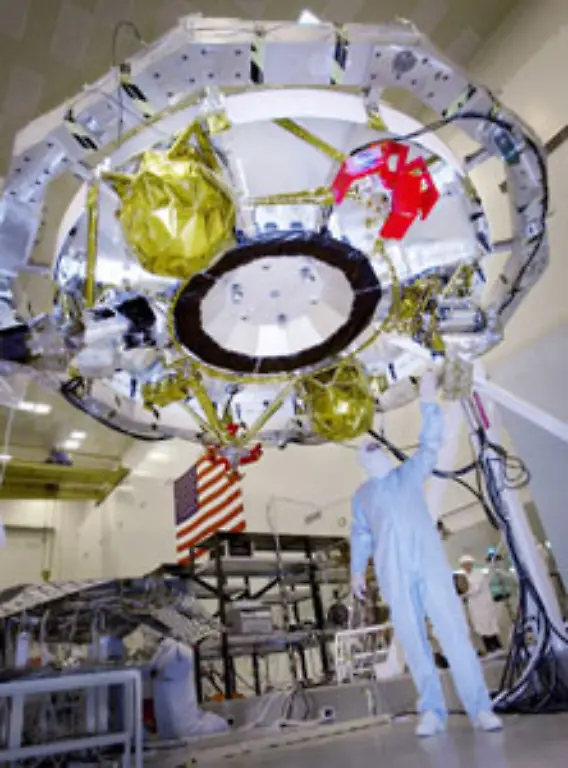 Im-Jet-Propulsion-Laboratory-in-Pasadena-in-Kalifornien-werden-Satelliten-und-Raumsonden-fuer-die-Erforschung-des-Mars-und-anderer-Planeten-des-Sonnensystems-sowie