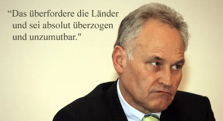 Die-Bundeslaender-haben-gemischt-auf-die-Beteiligung-am-Massnahmenpaket-zur-Bewaeltigung-der-Finanzmarktkrise-reagiert-Am-schaerfsten-aeusserte-sich-Erwin-Huber-CSU