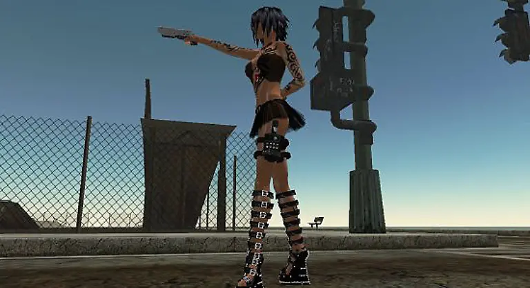 Hier-treiben-sich-leicht-geschuerzte-und-schwer-bewaffnete-Frauen-herum-die