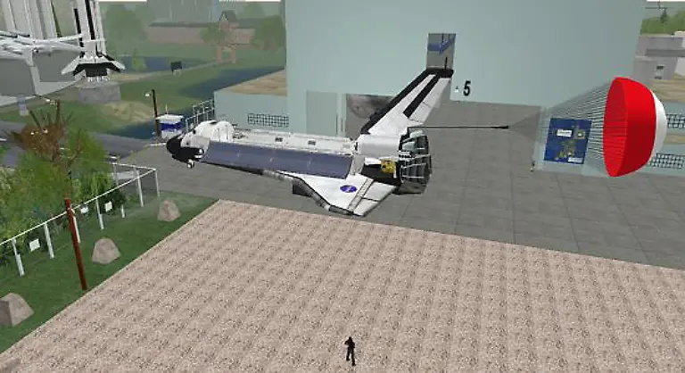 Dafuer-kann-dieses-Space-Shuttle-richtig-fliegen-Im-Raumfahrtmuseum-in-Second-Life-gibt-es-alles-was-man-zum-Thema-suchen-koennte