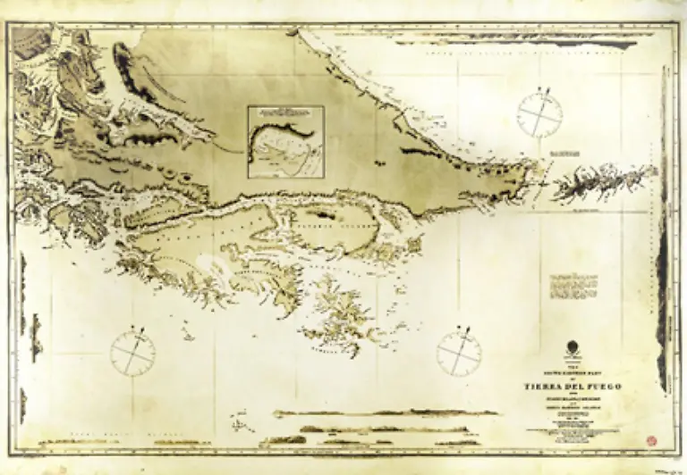 Darwin-brach-am-27-Dezember-1831-zur-Vermessungsreise-auf-Die-eigentlichen-Ziele-der-Expedition-waren-Patagonien-und-Feuerland-Ausserdem-sollten-die-Kuesten-Chiles-und-Perus-vermessen-werden