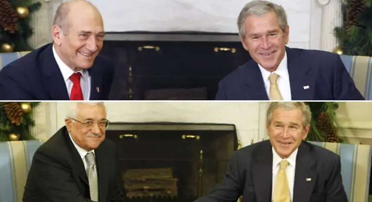 Was-bleibt-von-den-acht-Jahren-Bush-Das-Friedensabkommen-fuer-den-Nahen-Osten-das-der-Praesident-wie-er-im-November-2007-sagte-bis-zum-Ende-seiner-Amtszeit-erreichen-wollte-ist-nicht-gekommen