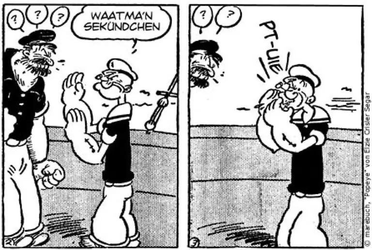 Der-Grund-In-Europa-lief-zu-Jahresbeginn-der-Urheberschutz-fuer-die-Figur-aus-ausgerechnet-zum-runden-Geburtstag-kann-nun-jeder-neue-Popeye-Comics-zeichnen-Popeye-Spielzeug-herstellen-oder-Popeye-T-Shirts-verkaufen-der-das-will