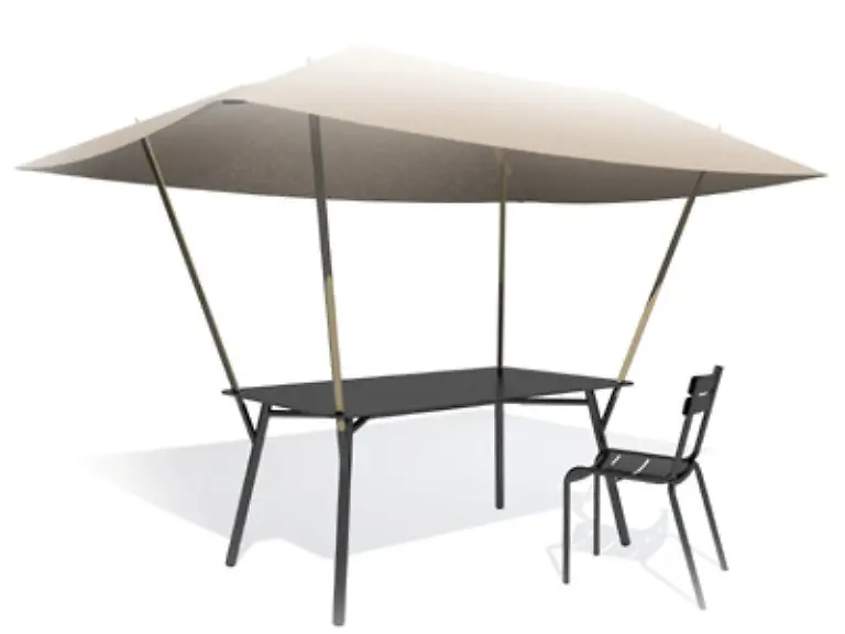 Mit-integriertem-Sonnenschirm-Flower-von-Fermob