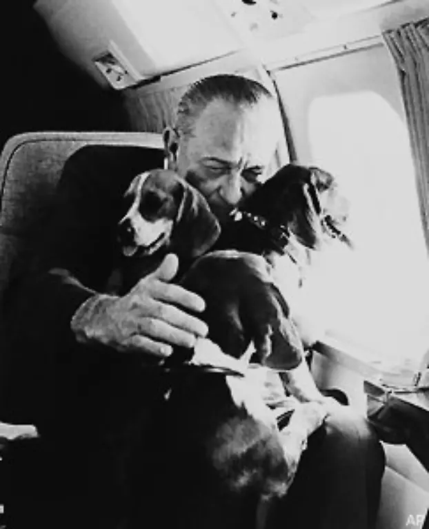 Mit-den-Obamas-sind-zunaechst-einmal-keine-Haustiere-eingezogen-Doch-die-meisten-US-Praesidenten-hatten-Hunde