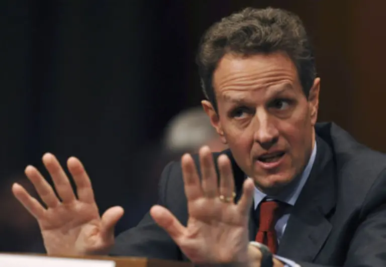 Waehrend-Demokraten-und-Republikaner-einen-Kompromiss-suchen-verkuendete-Finanzminister-Geithner-einen-Plan-um-die-Finanzmaerkte-zu-stabilisieren