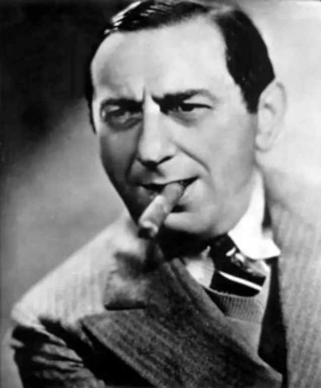 Ernst-Lubitsch-erhaelt-1947-einen-Ehrenoscar-Der-deutsch-amerikanische-Regisseur-Schauspieler-und-Produzent-wird-fuer-seinen-Beitrag-zur-Filmkunst-und-seine-innovative-Regiearbeit-ausgezeichnet-die-Regisseure-wie-Billy-Wilder-stark-beeinflusst