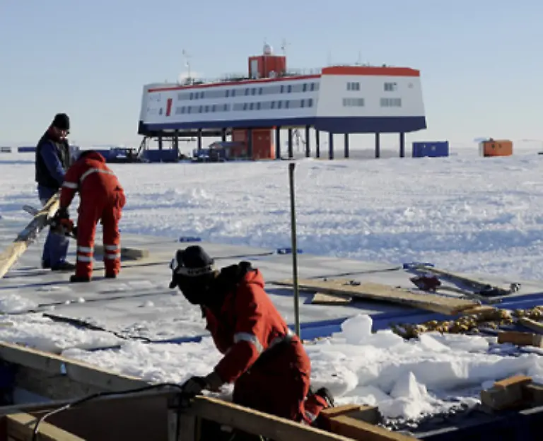Die-aufwendig-konstruierte-Forschungsstation-konnte-nach-nur-sieben-Monaten-Bauzeit-in-Betrieb-genommen-werden