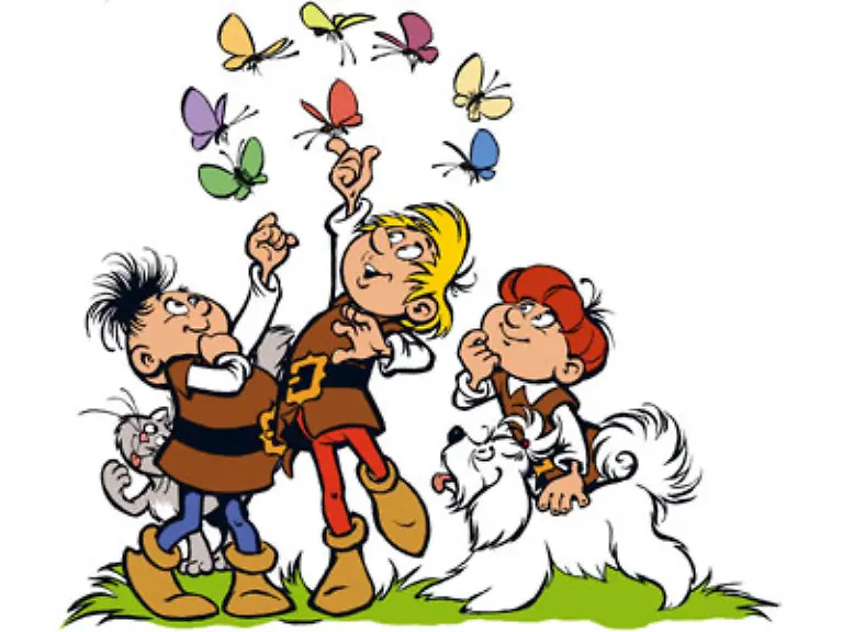 Die-Abrafaxe-waren-geboren-Fuer-die-grafische-Umsetzung-sorgte-schliesslich-Chefzeichnerin-Lona-Rietschel