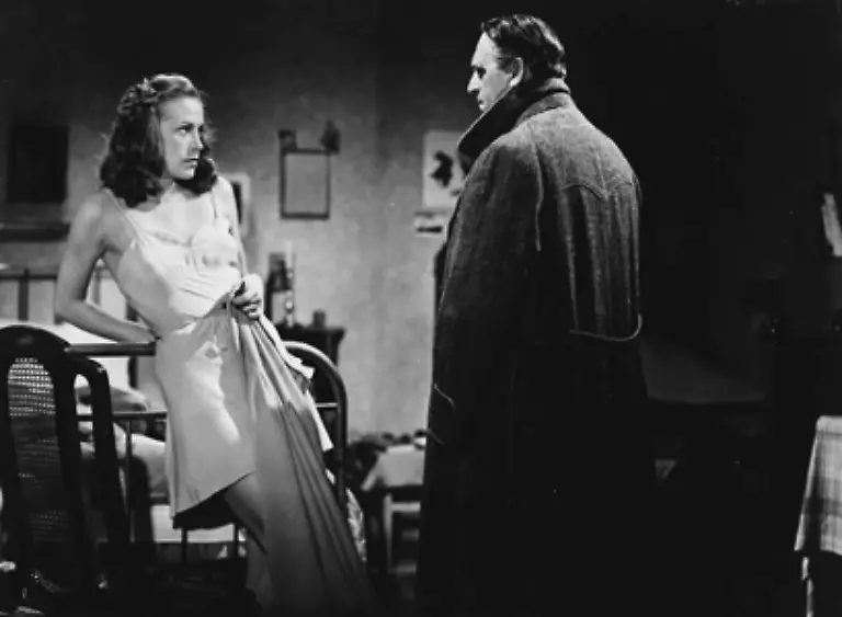 Eine-Nacktszene-von-Hildegard-Knef-in-dem-Film-Die-Suenderin-erregt-im-Westdeutschland-des-Jahres-1951-die-Gemueter