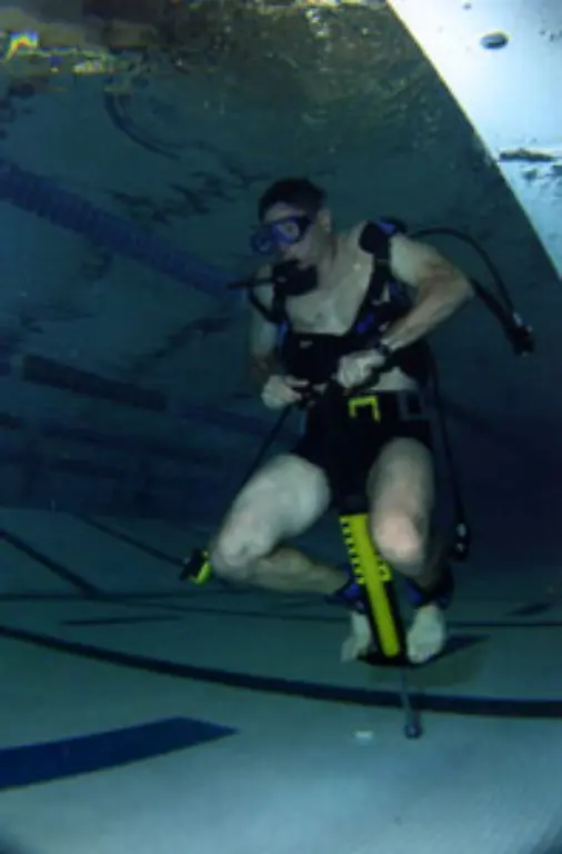 Weiteste-Distanz-mit-einem-Pogo-Stick-unter-Wasser-Am-1-August-2007-sprang-Ashrita-Furman-USA-im-Nassau-County-Aquatic-Center-in-East-Meadow-New-York-unter-Wasser-mit-einem-Pogo-Stick-512-06-m-weit