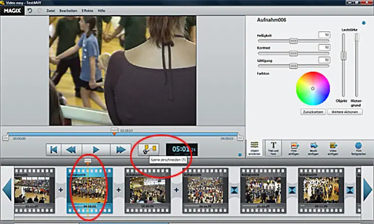 Ungewollte-Szenen-koennen-ueber-die-Entfernen-Taste-direkt-geloescht-werden-Das-Scherenwerkzeug-trennt-an-der-Position-des-Markers-eine-Szene-in-zwei-Teile-Dies-kann-so-lange-wiederholt-werden-bis-ein-Schnipsel-uebrig-ist-der-entfernt-werden-soll