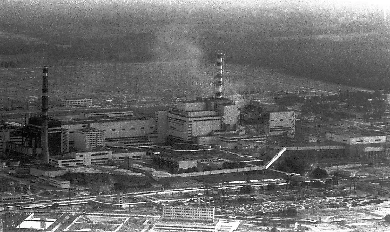 Tschernobyl-1986-Draufsicht
