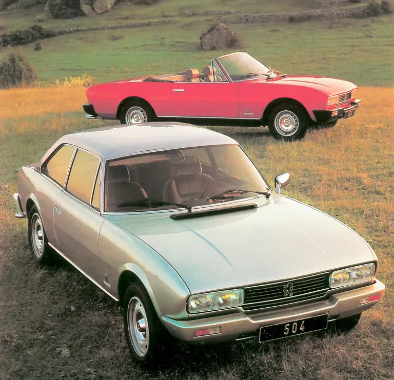 17Peugeot504CoupeUndCabriolet