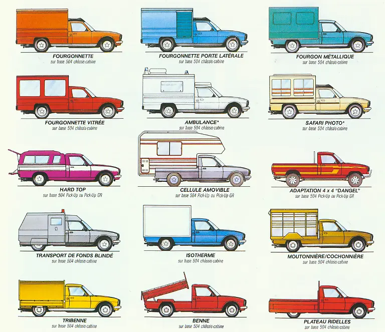 02Peugeot504Aufbauten