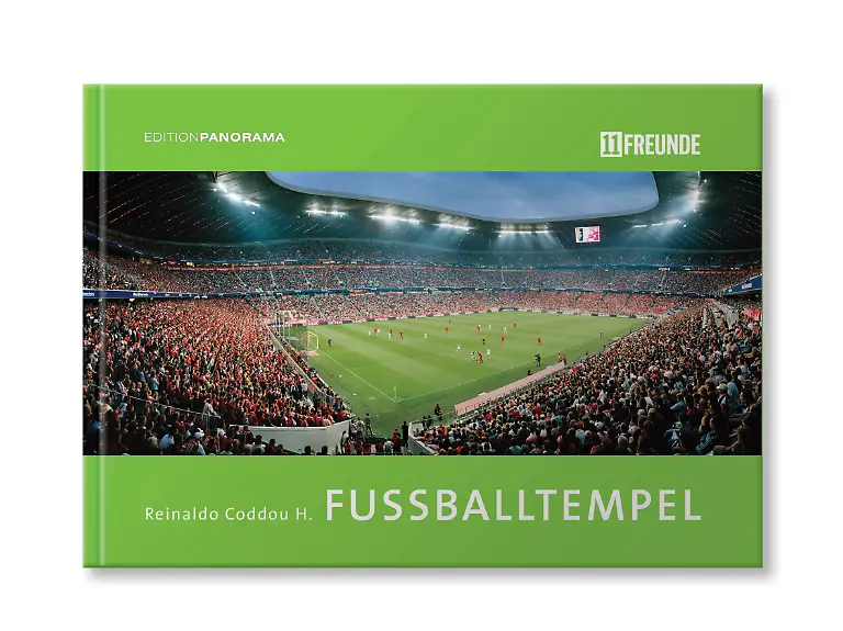 Cover-Fussballtempel