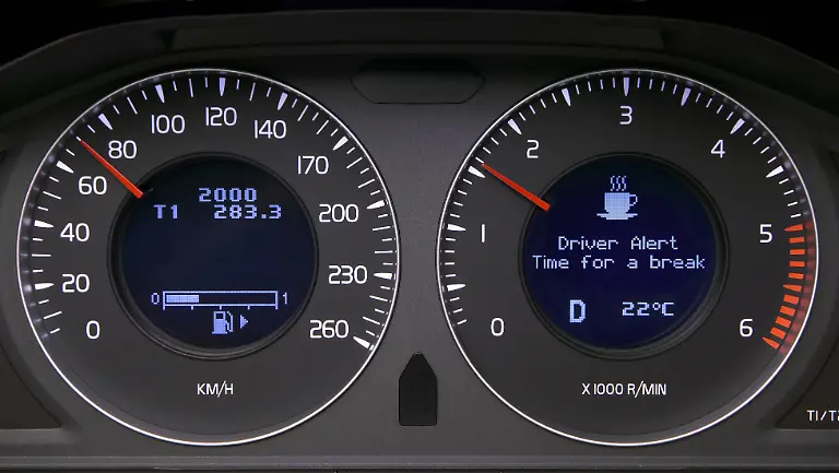 Volvo-S80-041-Driver-Alert-Display