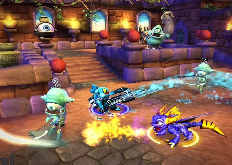 31-Skylanders-Screenshot-E3-Co-Op-Spyrp-Gill-Grunt