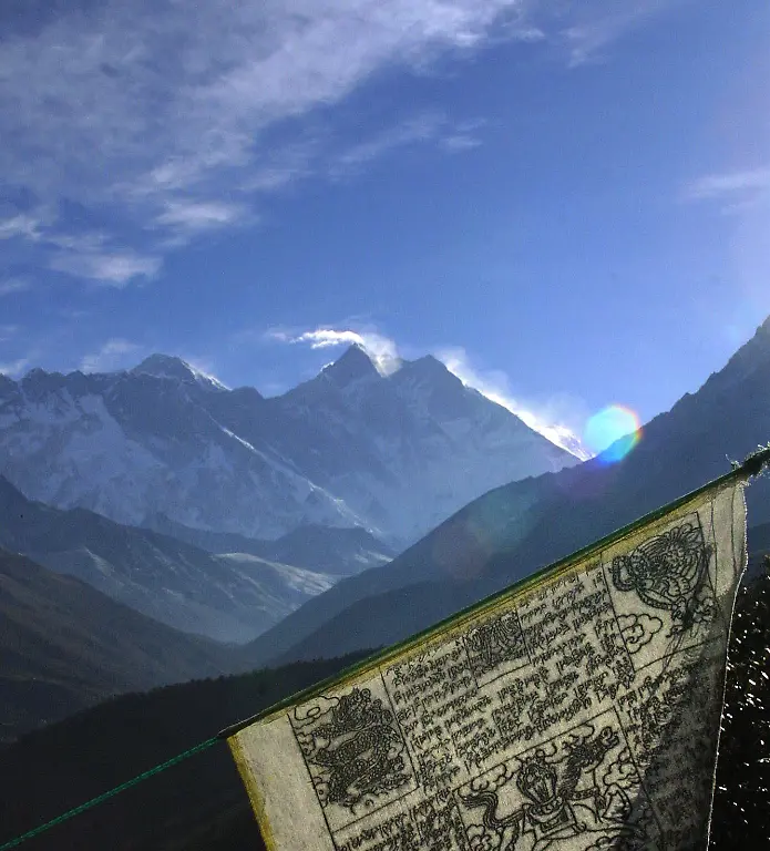 Lhotse-Gebetsfahne