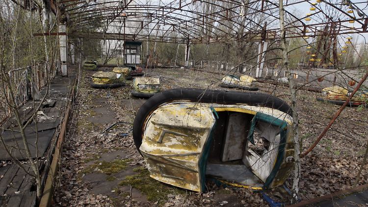 Ein Vernügungspark in Tschernobyl wirkt wie ausgestorben.